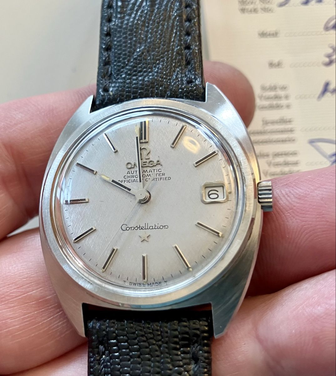 Omega Montres: Omega Constellation Automatic Chronometer Herren Uhr mit Pap – D'occasion à Jonen par ursi161066