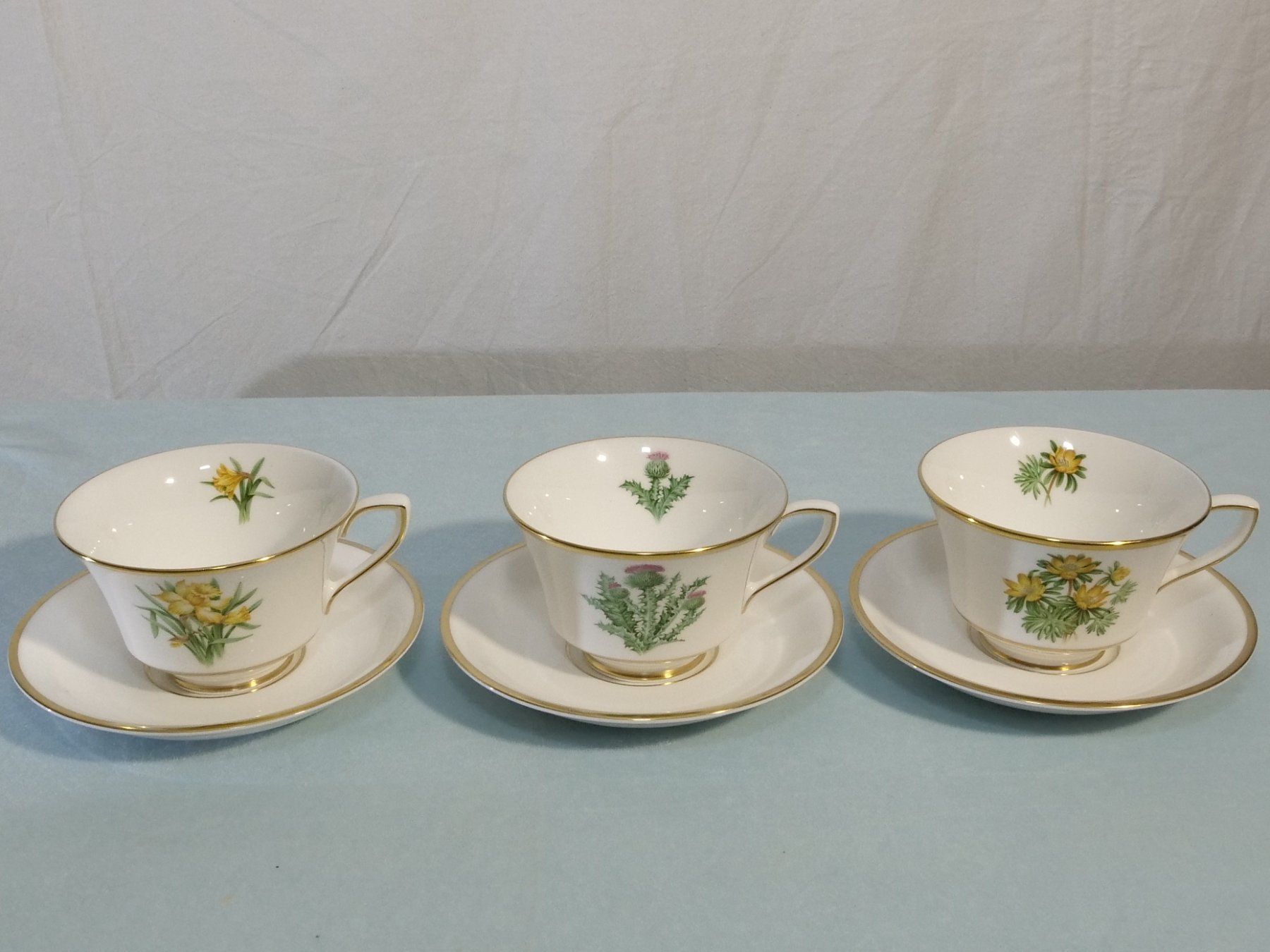 Royal Worcester Set di piatti: Geschirr-Set Kaffee- oder Tee von Royal Worcsester – Usato da Lustmühle venduto da Glatisant 2