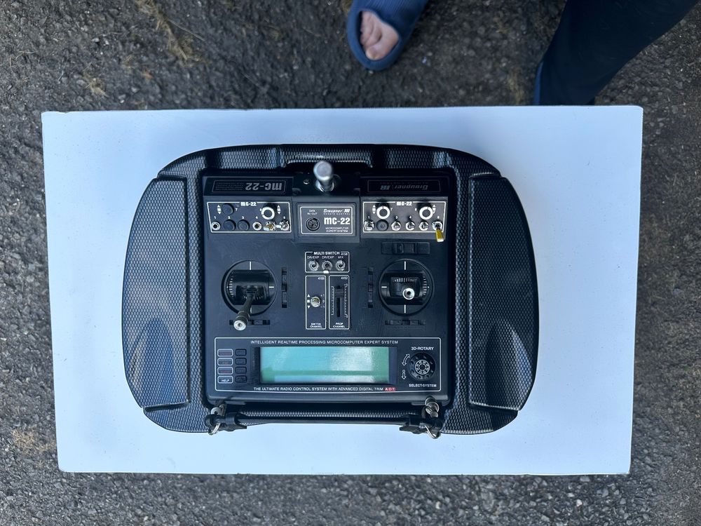 télécommande rc graupner hoot mc 28 4D (D'occasion) à Bassecourt pour