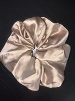 SEIDEN-SCRUNCHIE HAARGUMMI BEIGE
