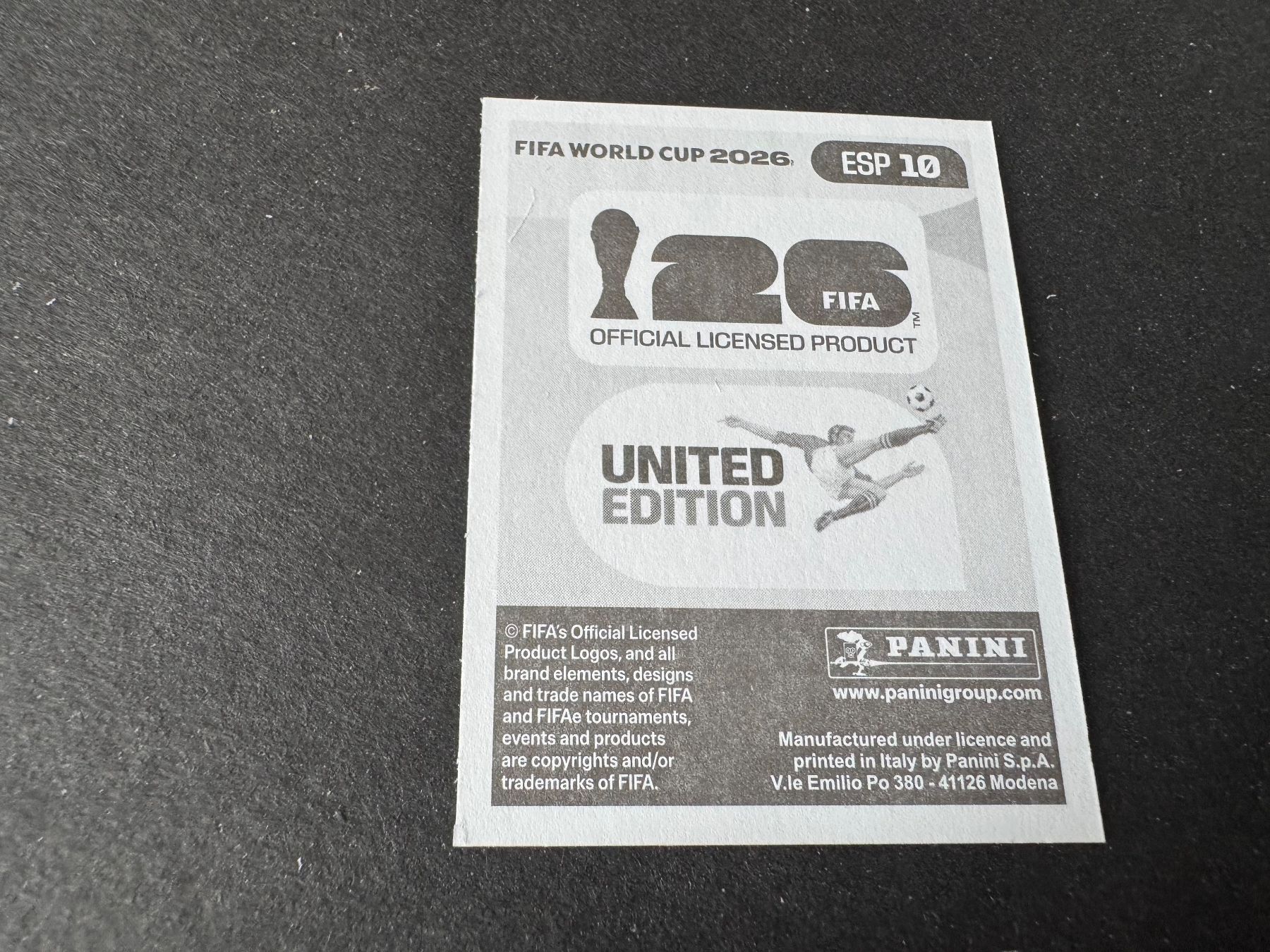 Panini Carte collezionabili: Panini WM 2026 Sticker Rodri - Spanien - ESP 10 – Nuovo (secondo la descrizione) da Hägendorf venduto da bri_v995 1