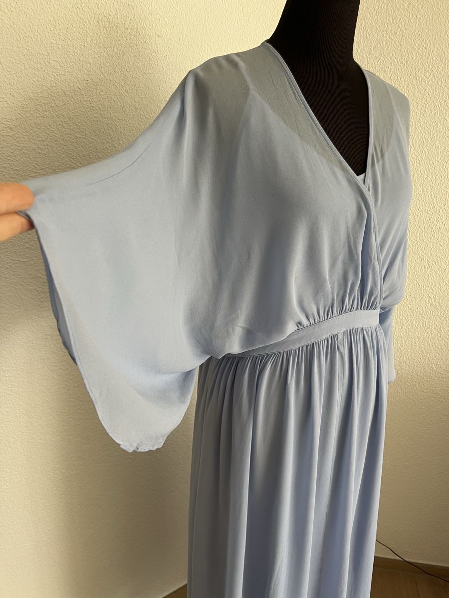 Vestiti: Maxikleid SECOND FEMALE Tulipa blau Grösse L  – Usato da Luzern venduto da suhamadlun 2