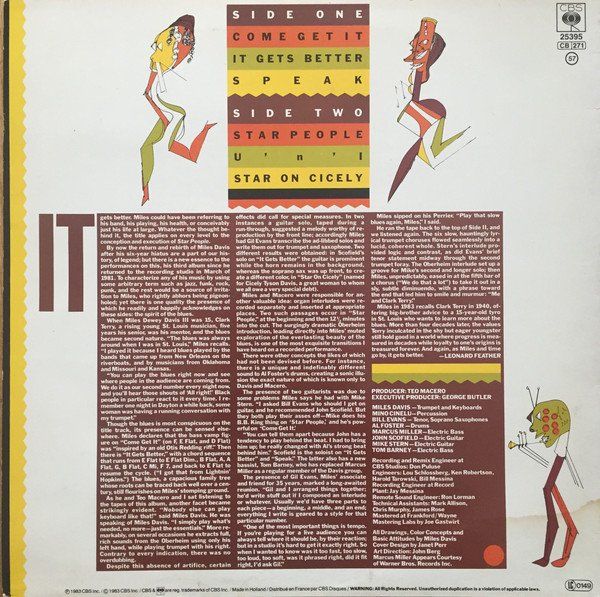 Dischi in vinile: Davis Miles: Star People LP – Nuovo (secondo la descrizione) da Steinhausen venduto da Vilivinili 1