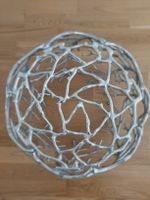 Dekorativer Loungetisch silberfarben Ast-Design 