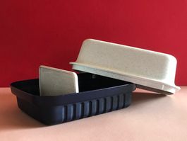 Behälter TUPPERWARE Knäckebrot-Dose Brot-Dose 2-tlg_2