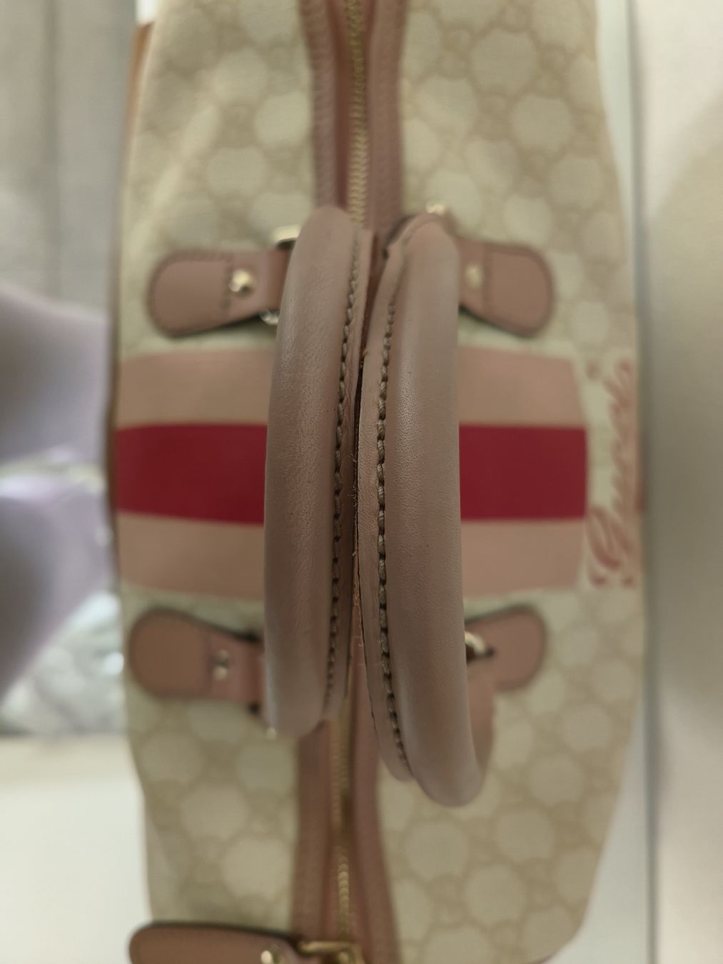 Gucci Taschen für Damen: sac Gucci Boston crème et rose – Gebraucht aus Préverenges von cpa_v28q 6
