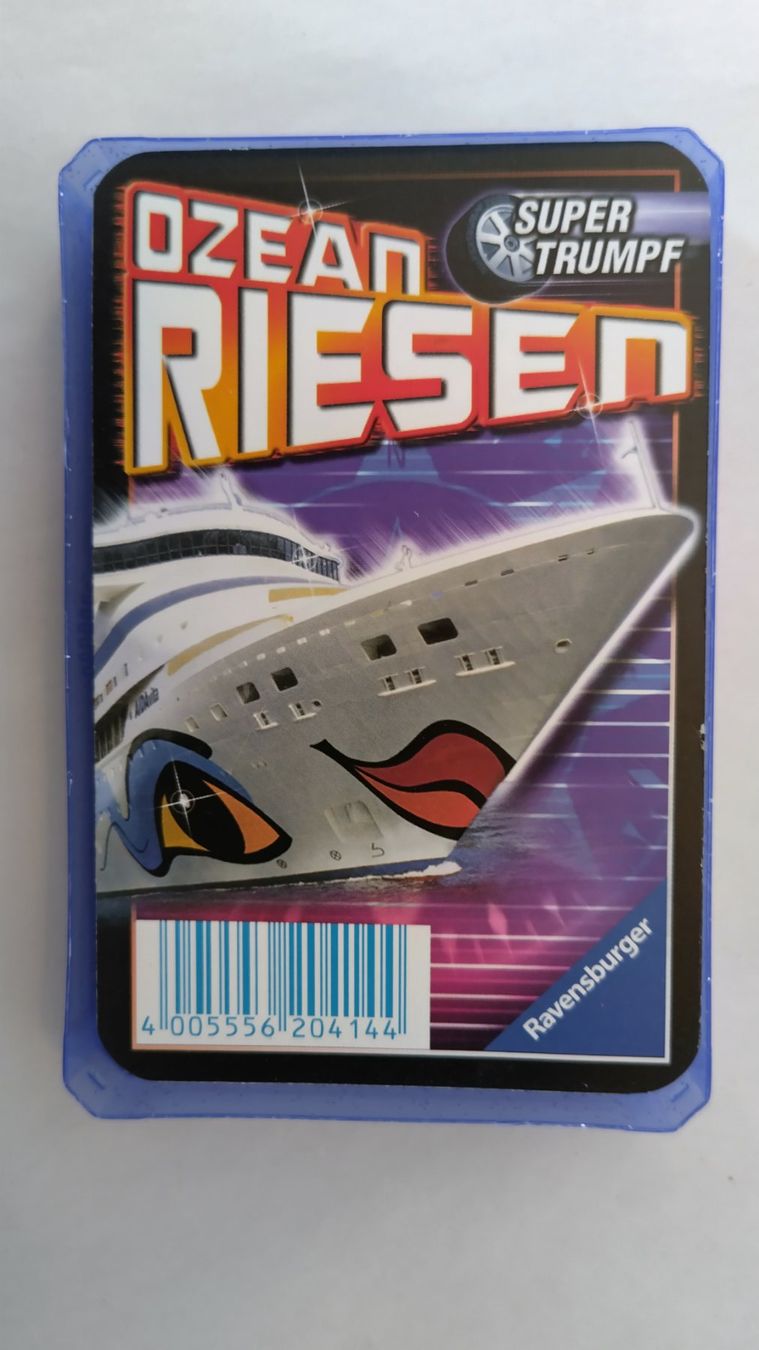 Ravensburger Spiele: Schiffe Quartett - Ozean Riesen / Ravensburger ©2007 – Gebraucht aus Bellach von JingleJerry