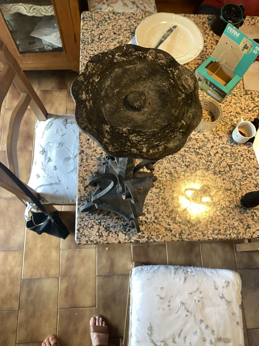 Altro in Decorazioni & Accessori: Supporto ferro battuto per vasi o candele – Usato da Küssnacht am Rigi venduto da CALIFRASQUI 4