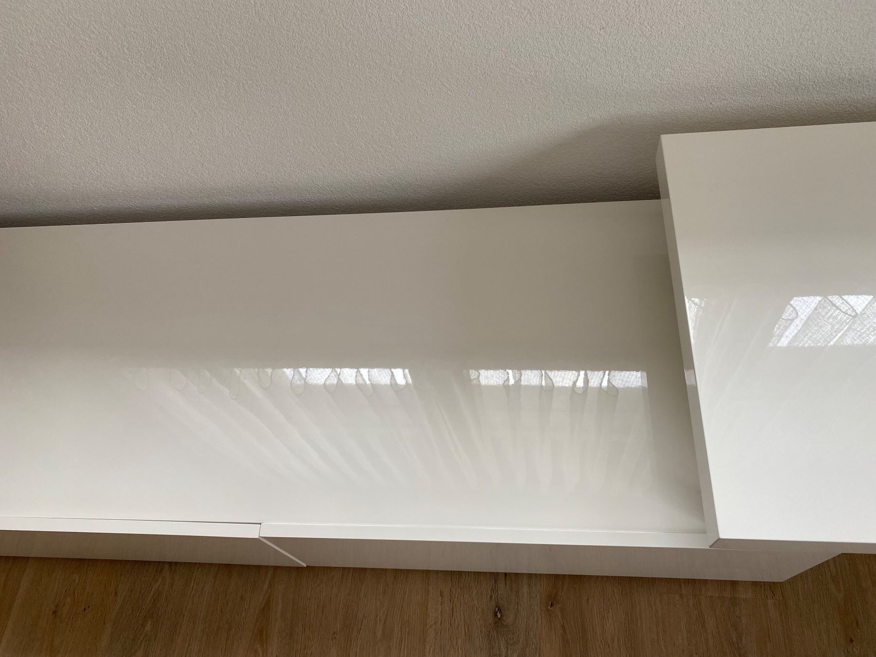 Mobili TV: Sideboard 2 Teile Hochglanz weiss mit 2 Schubladen – Usato da Appenzell Meistersrüte venduto da zongabolla 6