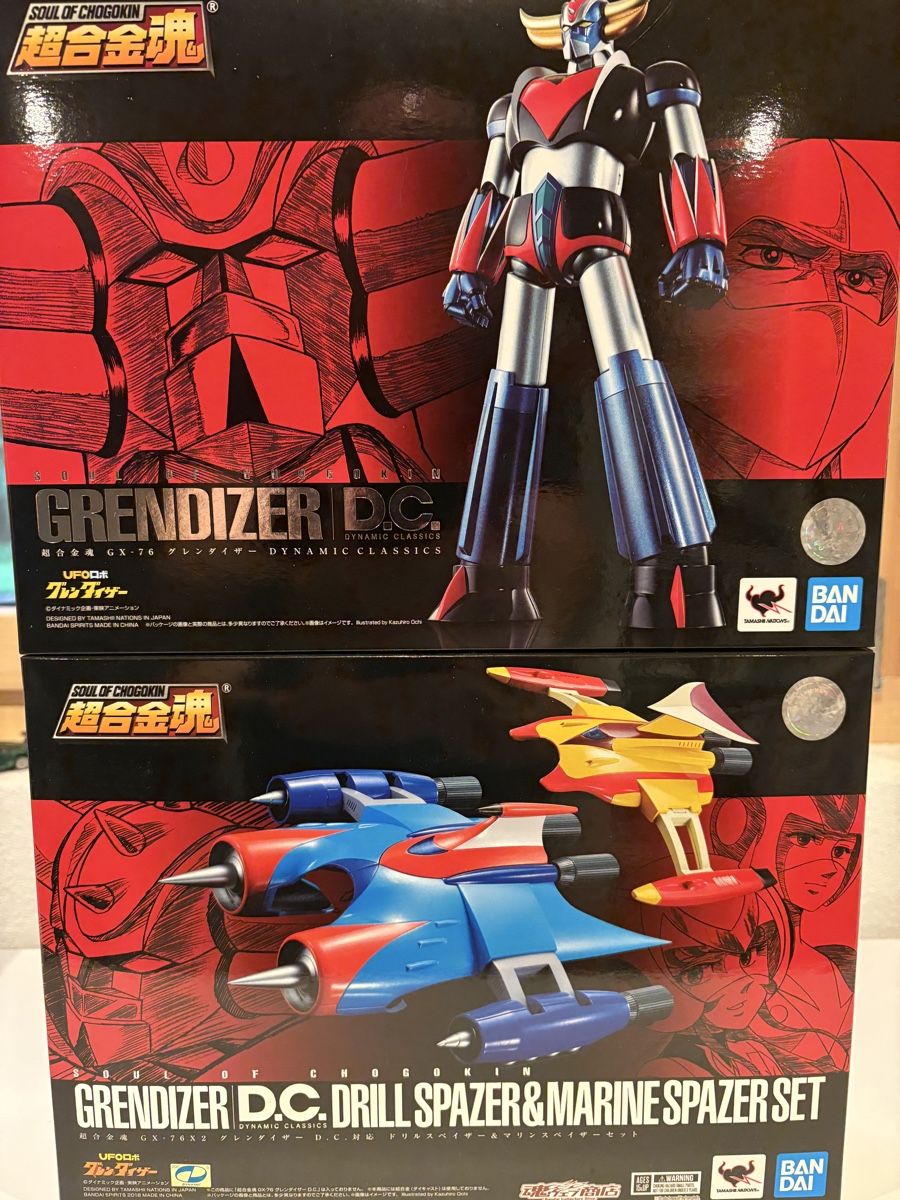 Bandai Statuette: Grendizer / Goldorak Bandai – Nuovo e nell'imballaggio originale da Martigny venduto da Olive9