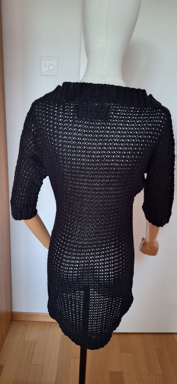 Maglioni & Felpe: Pull noir, ajouré – Usato da Lussery-Villars venduto da pousinete02 1