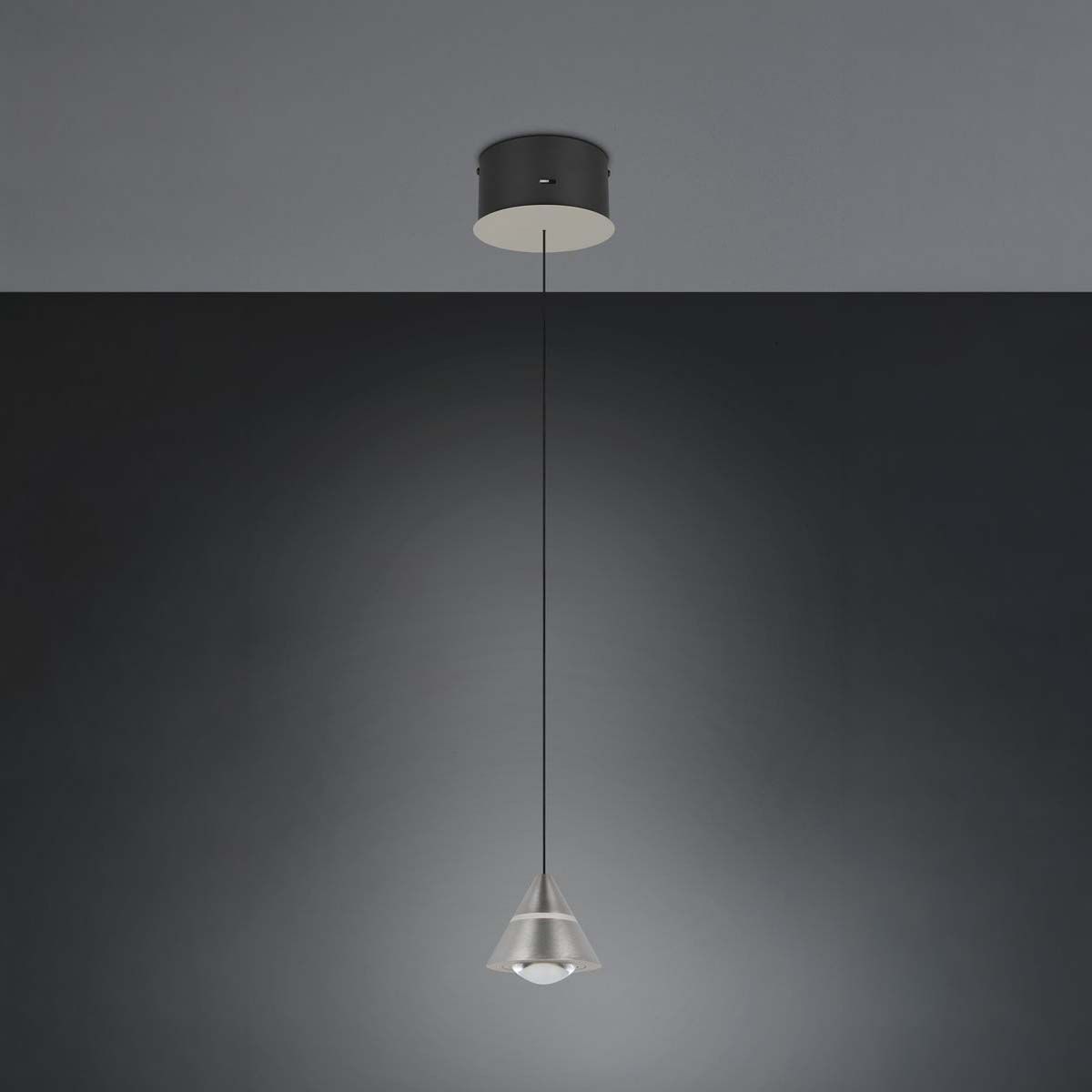 Lampadari & plafoniere: LED Pendelleuchte, Metall, CCT, 16 cm Ø – Nuovo (secondo la descrizione) da Kreuzlingen venduto da Smart-Light 2