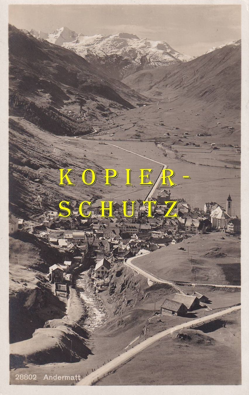 Cartes postales: Andermatt /bl – D'occasion à Hombrechtikon par Rudolf07