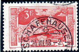 MYTEN 1918 GESTEMPELT SCHAFFHAUSEN - AB196