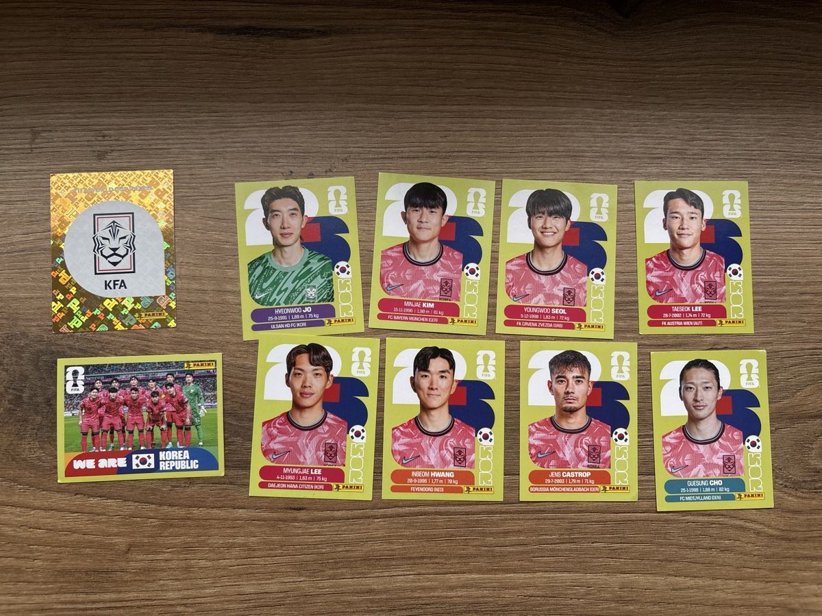 Panini Carte collezionabili: Panini WM 2026 Stickers Korea – Nuovo (secondo la descrizione) da Menznau venduto da Hetfield85