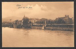 Olten Teilansicht Blick auf die Aare