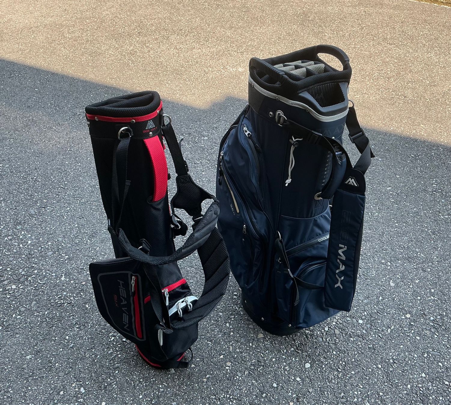 Taschen: 2 x Big Max Golf Bags – Gebraucht aus Muhen von inf_n255