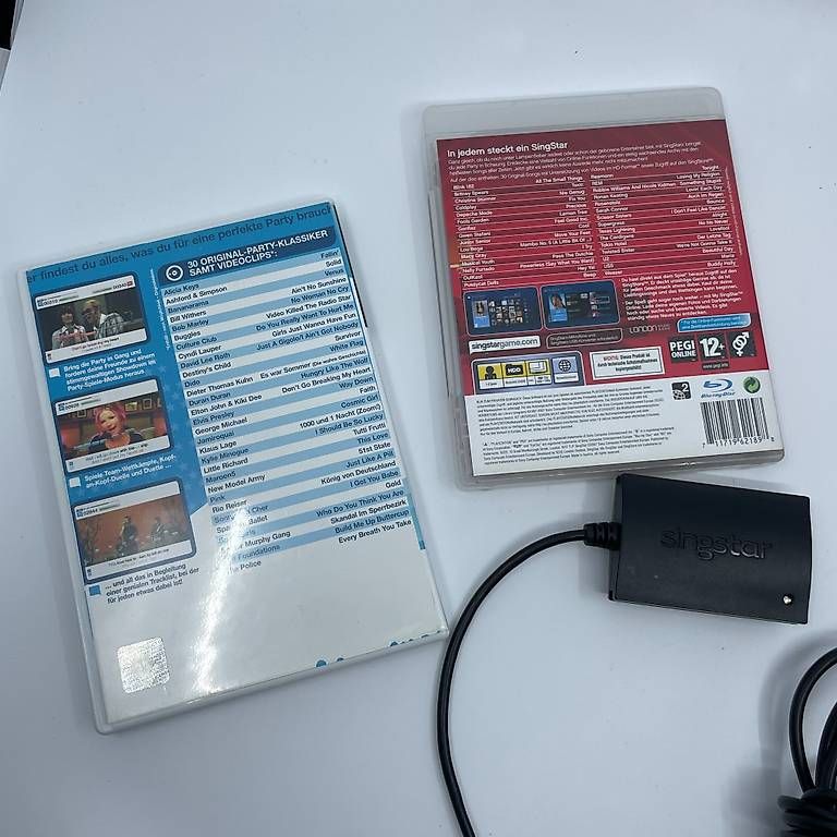 Giochi: SingStar Set - 2 Mikrofone, Sing Star Games – Usato da Zürich venduto da Waikiki57 1