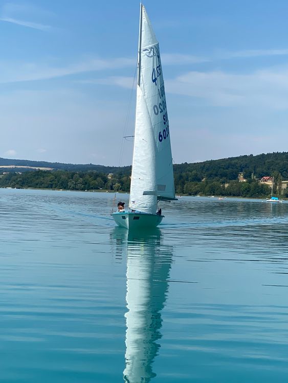 Segelboot-Jolle, 485, ideal für den Sommer (Gebraucht) in Niederlenz ...