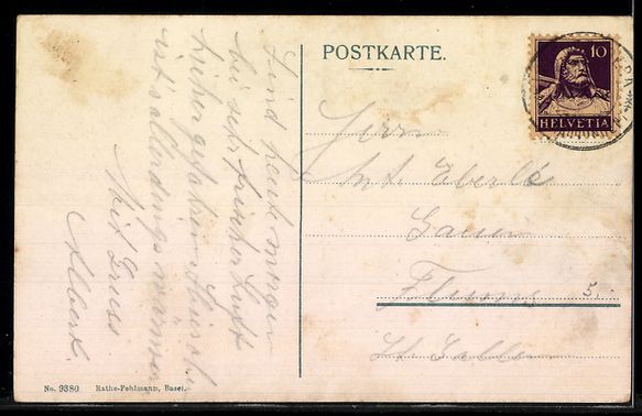 Cartes postales: AK Innerferrera, Partie im Averstal – D'occasion à Berlin par bartko-reher 1