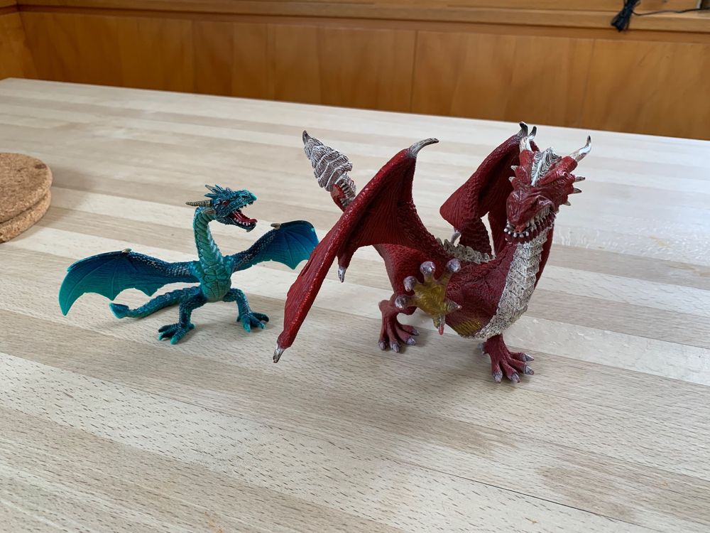 2 Drachen (1x von Schleich) | Kaufen auf Ricardo