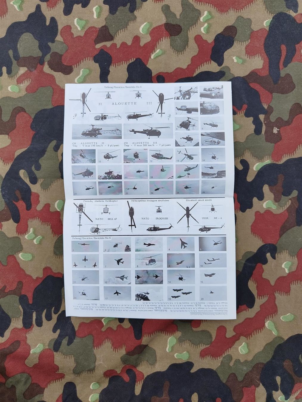 Kit di modellismo & Modellini statici: Formular 14.39 FLUGZEUGERKENNUNG Stufe 1 – Usato da Bauma venduto da SwissMilitaria 1
