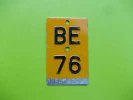 Zum 50. Geburtstag ! ... Mofanummer / Töfflinummer BE 78
