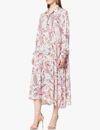 Replay Kleid Paisley Viskose Grösse XL neuwertig