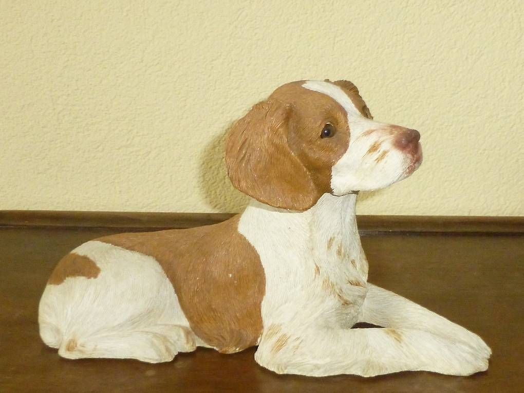 Statuette: Brittany Bretonischer Spaniel Hundefigur Sandicast – Nuovo (secondo la descrizione) da Reinach BL venduto da Spider63 3