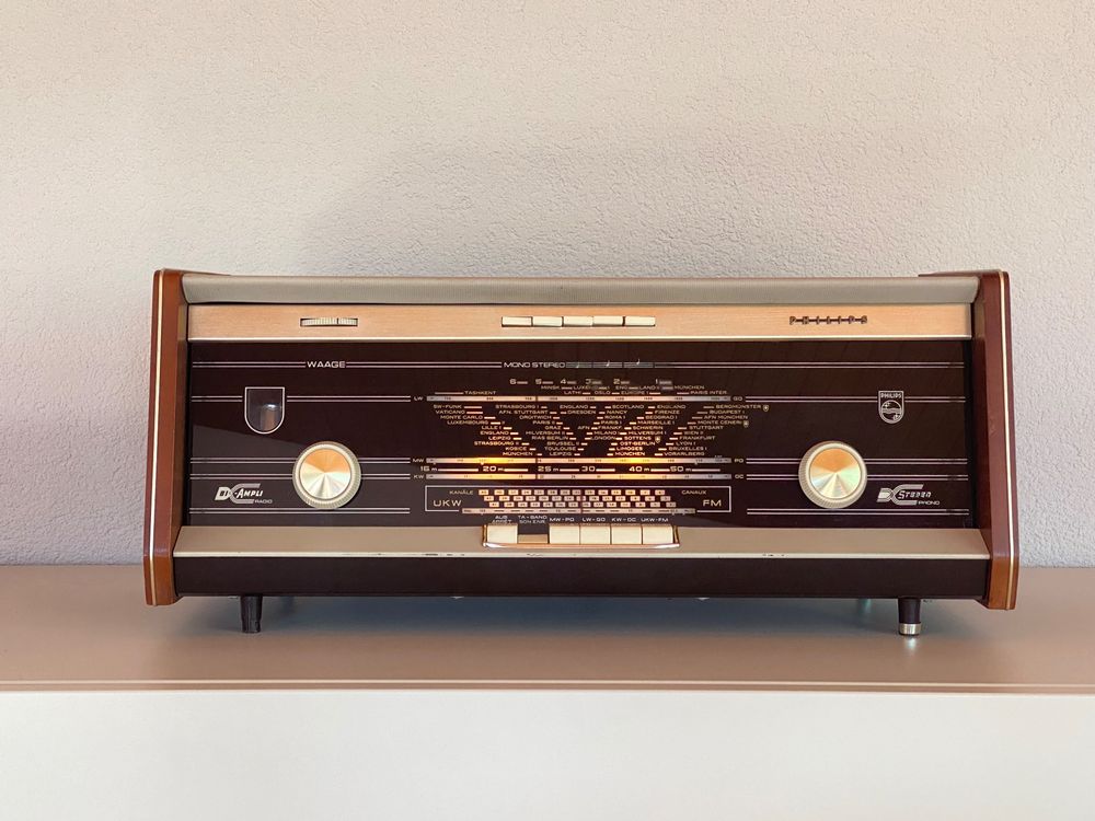 Philips Stereo Phono BI-Ampli A3 261 96 Radio