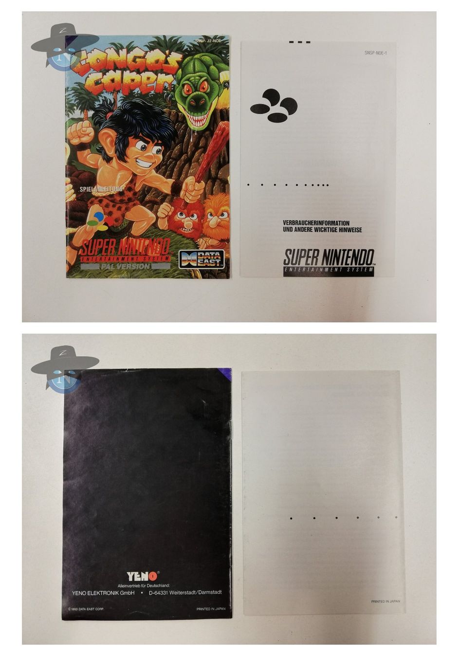 Nintendo Giochi: Congo's Caper / Super Nintendo SNES – Usato da St. Gallen venduto da zorro_dc 3