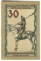 Notgeld "30 Pfennig. Suhl"