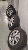SAAB Alufelgen mit Winterreifen gebraucht 4 Stk.