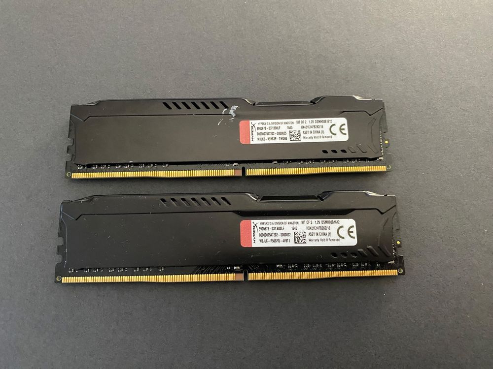 2x Ram Kingston HyperX 8GB DDR4-2133 | Kaufen auf Ricardo