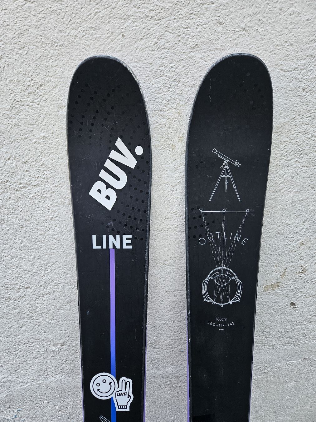 Skis: Line Outline 186cm – Gebraucht aus Martigny von Benj.dev 4