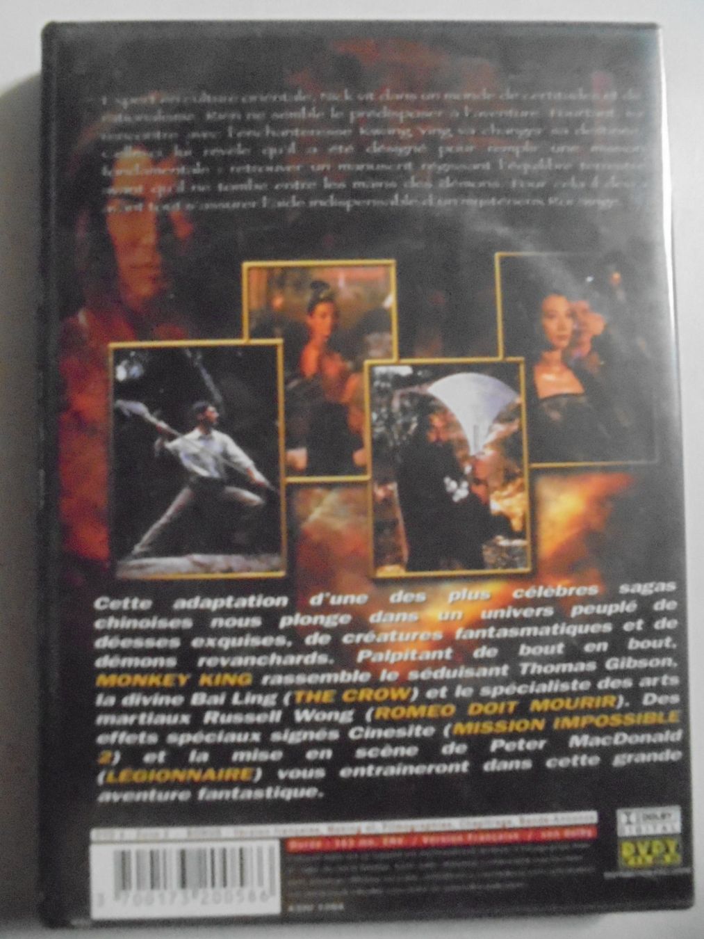 Tutti i DVDs: " Monkey king " Thomas Gibson, Bai Ling. Russel Wong – Usato da Eclépens venduto da Consuelo 1