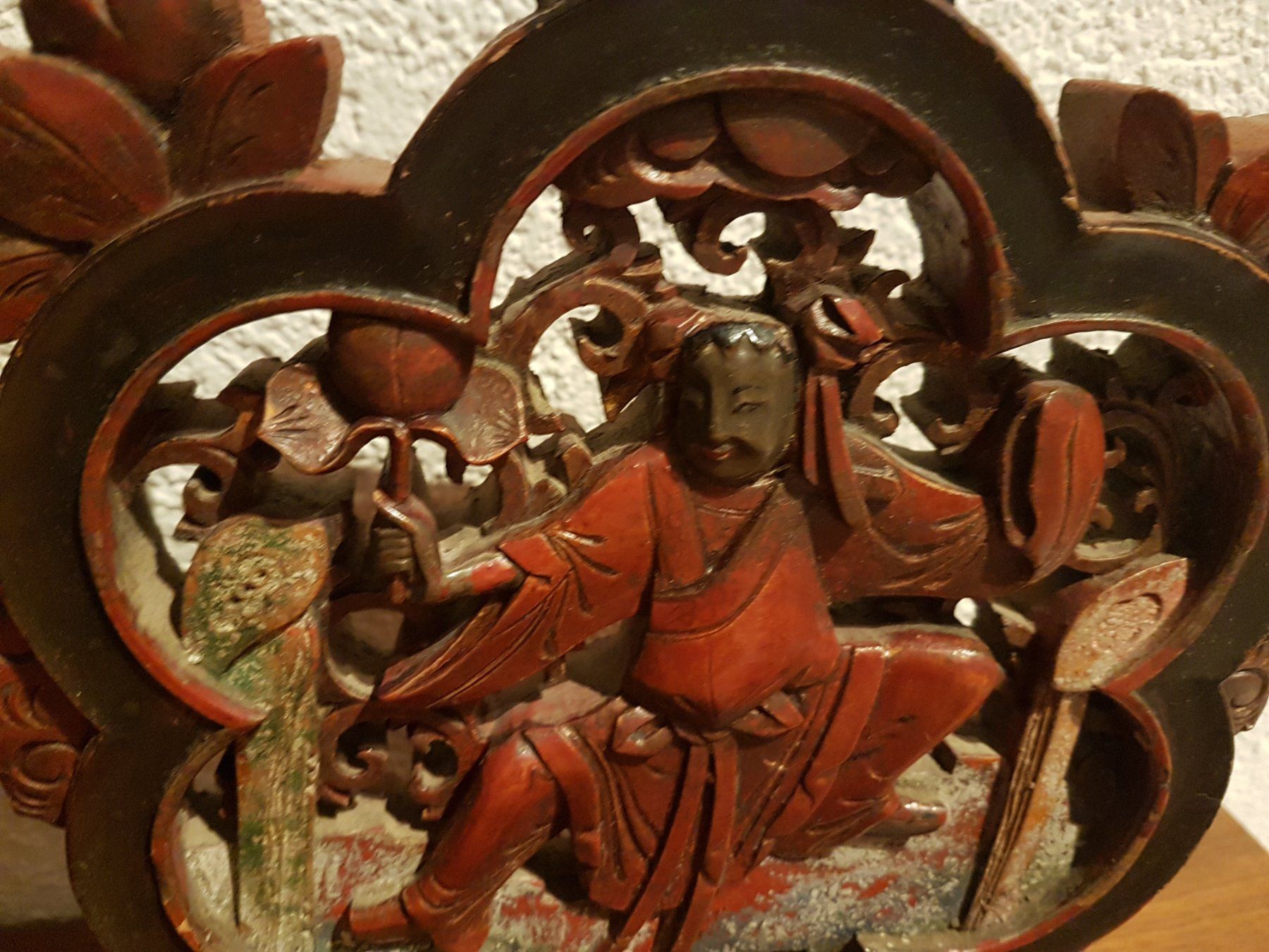Sculture & Statue: Kabinett Deko Japan Holzrelief – Usato da Wallisellen venduto da Swissline11 2