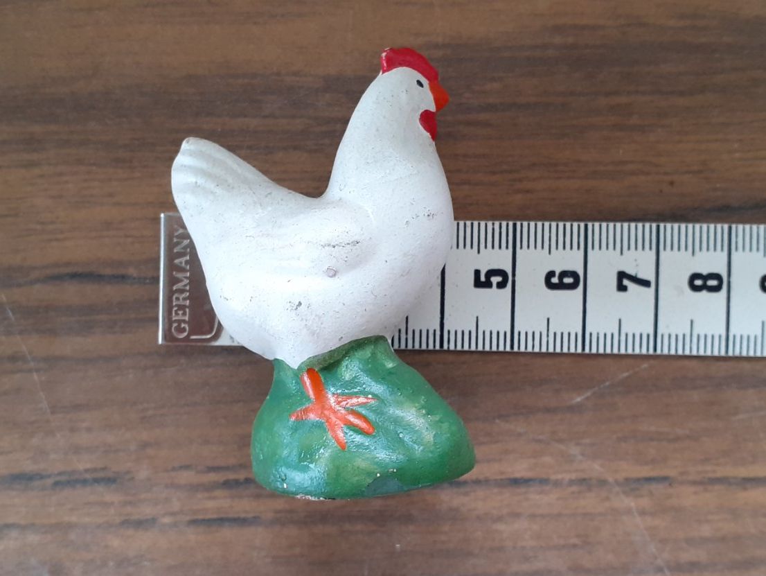 Statuette: Tierfigur Huhn antik – Usato da Mörschwil venduto da lindaswunderkiste 1