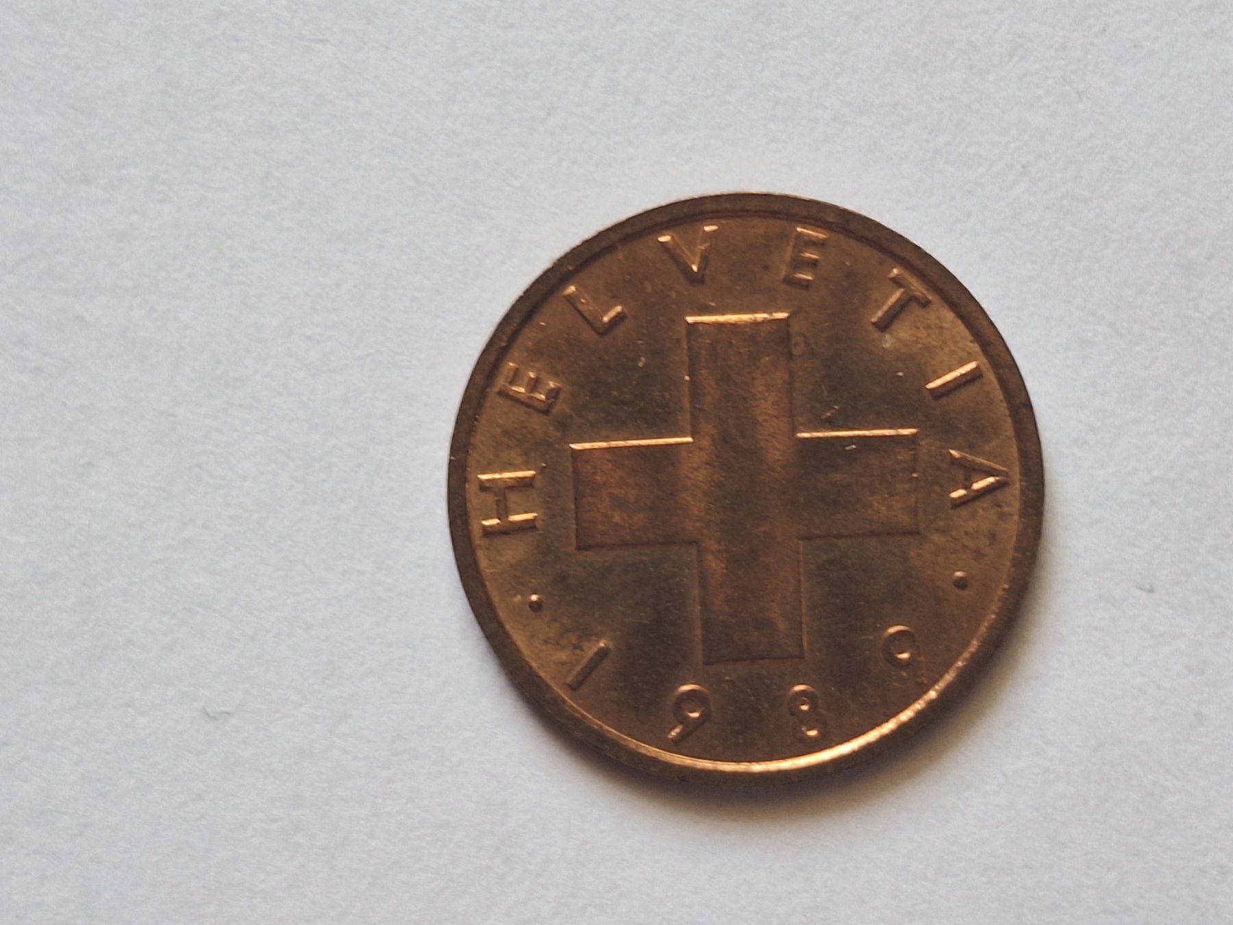 Tutti le monete: 1ct 1989 vz – Usato da Couvet venduto da zeze03