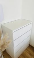 *NEU* MALM Kommode 100x80cm inkl Glasplatte 