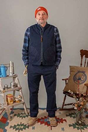 Hen's Teeth PADDED CANVAS VEST 