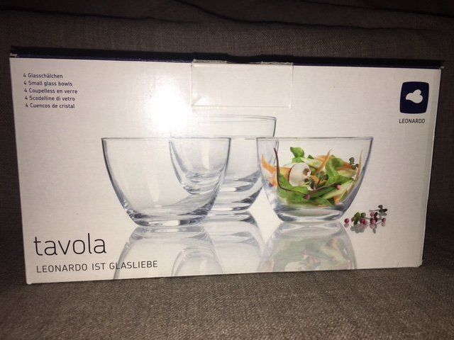 Geschirrsets: SCHALENSET LEONARDO 4er SET  NEU – Neu und originalverpackt aus Honau von sainj 1