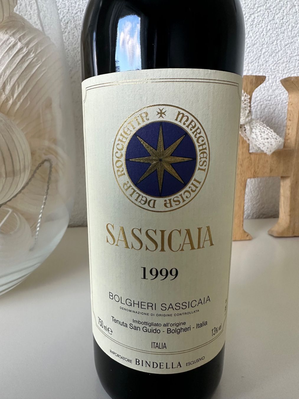 Sassicaia Vino: Sassicaia 1999 – Nuovo e nell'imballaggio originale da Yens venduto da Rilou80 2