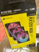 Corsair iCueLink Lüfter RX120 mm RGB Starter kit - wie neu!