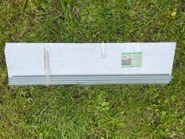 Schneckenzaun/ Beeteinfassung Metall