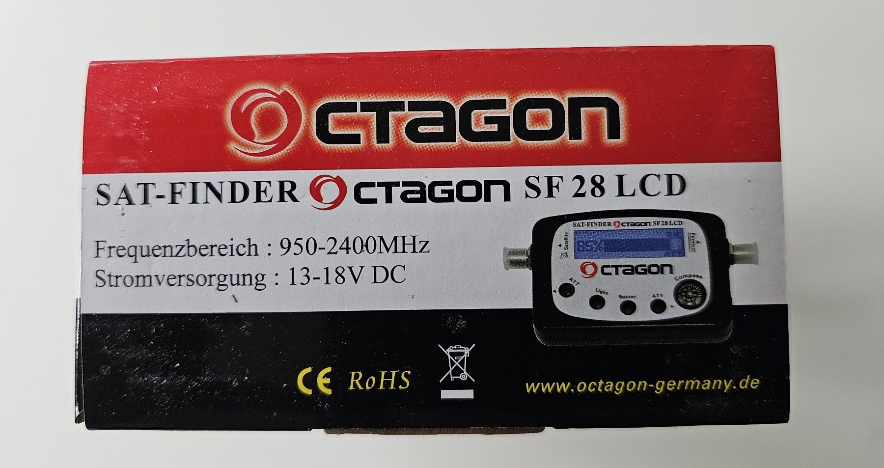 Tutti gli attrezzi: SAT Finder ctagon SF 28 LCD – Usato da Effretikon venduto da Porsche910 3