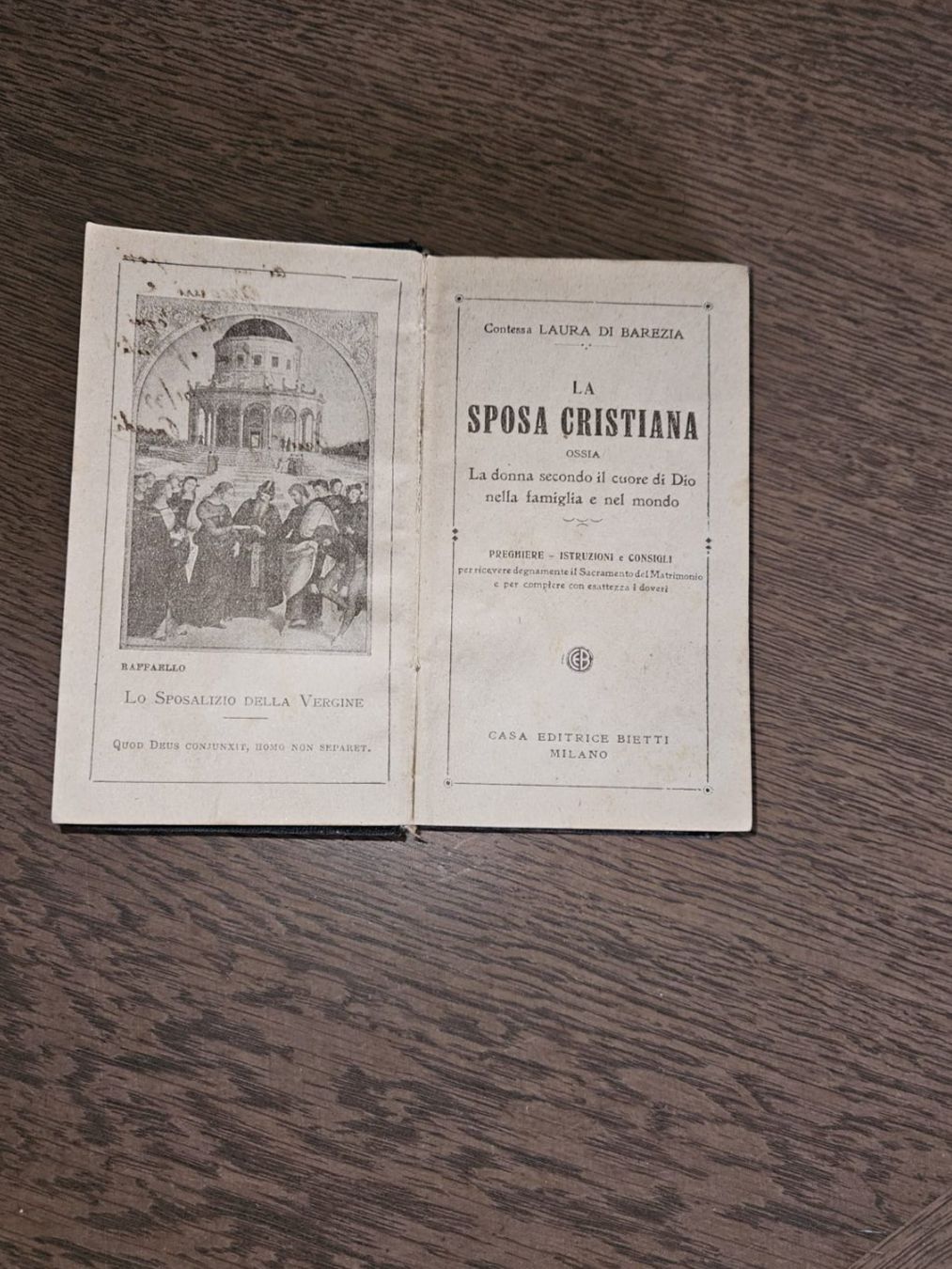 Libri: Altes Gebetsbuch aus Italien – Usato da Grächen venduto da Hel7890 2