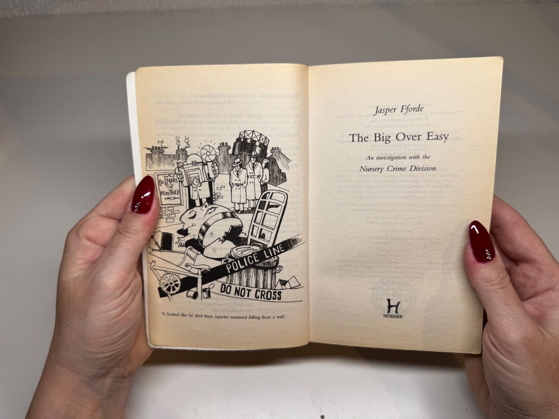 Bücher: NOVEL: Jasper Fforde, The Big Over Easy – Gebraucht aus Grosswangen von English_books 2