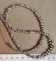 Quartz  4 bis 5 mm!!!  facettiert  46 cm   unikat