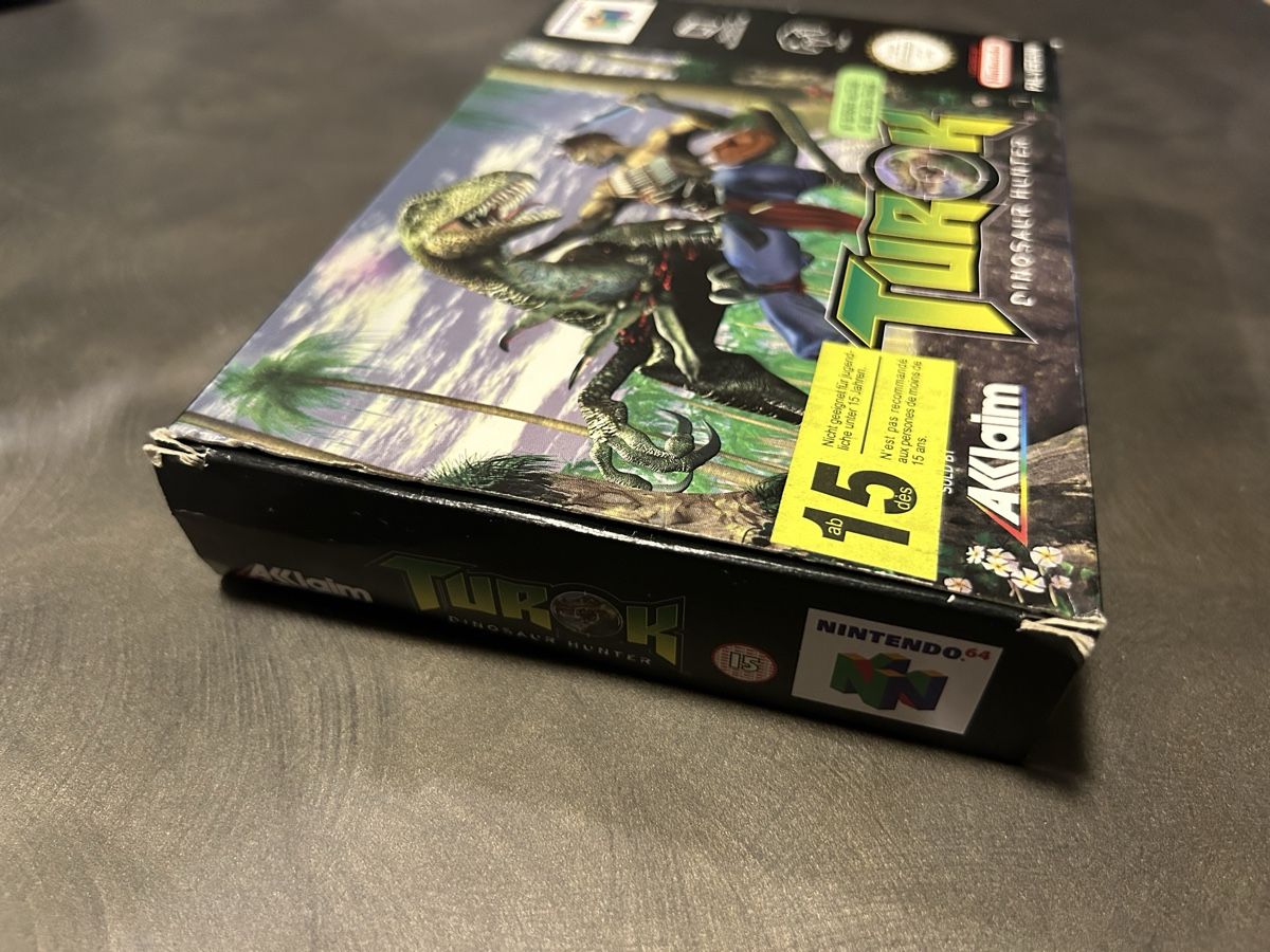 Nintendo Spiele: Nintendo 64 Turok Dinosaur Hunter  – Gebraucht aus Horw von  2